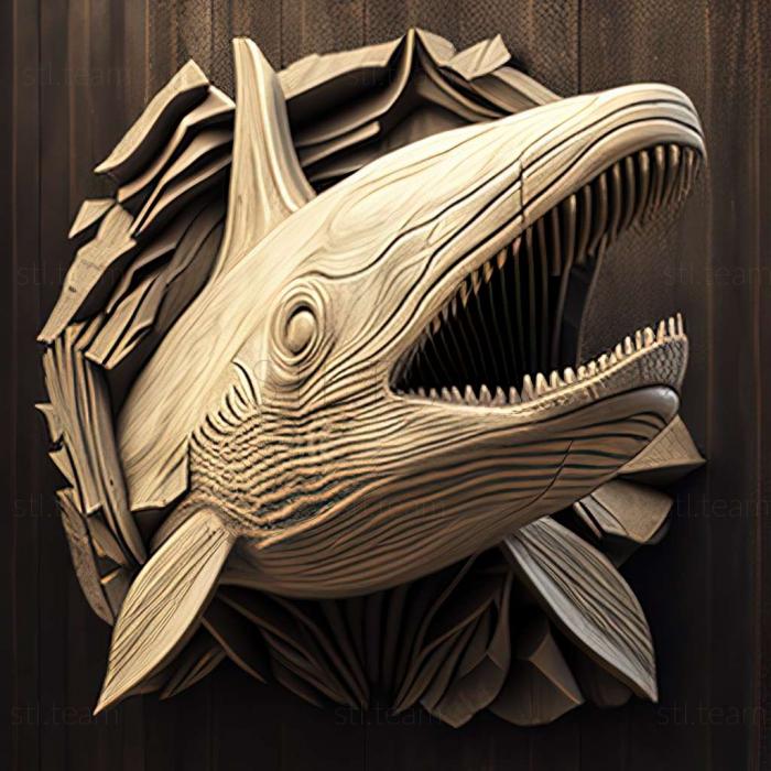 3D model Megalodontesidae (STL)